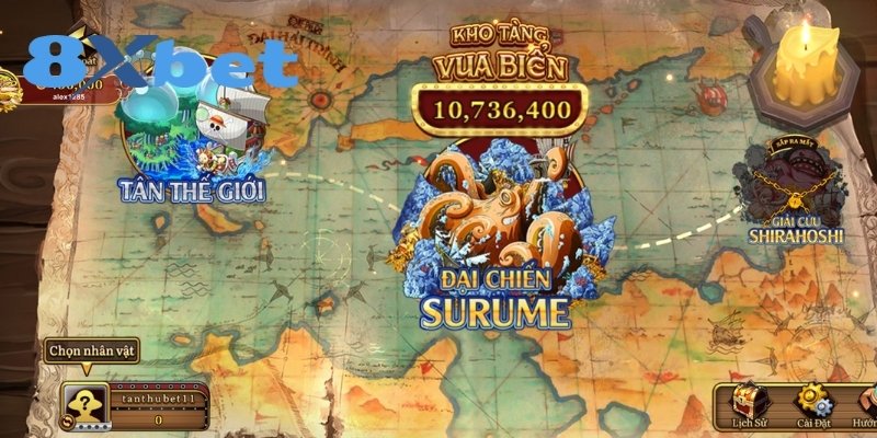 Tổng quan bộ môn bắn cá Vua Hải Tặc ăn khách