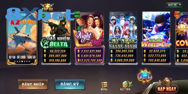 Giao diện game Nổ Hũ B52 với hiệu ứng sinh động và phần thưởng hấp dẫn