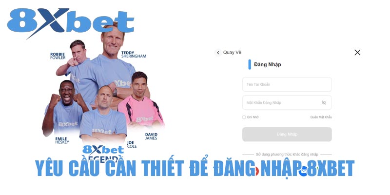 Đăng nhập 8xbet dễ dàng trên điện thoại và máy tính không gián đoạn