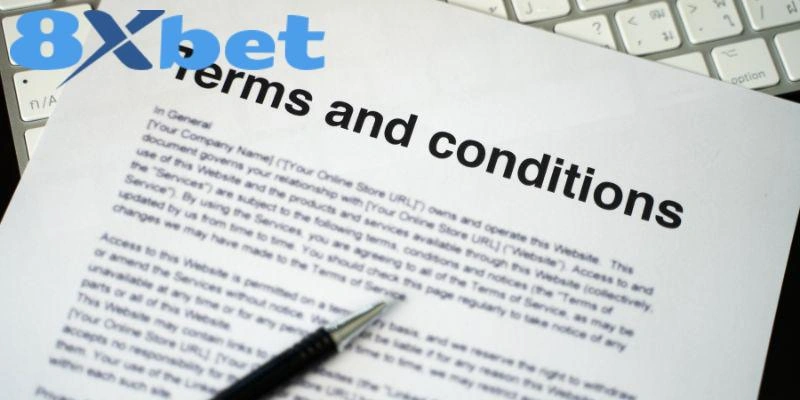 Quy định điều kiện sử dụng 8XBET về quản lý tài khoản